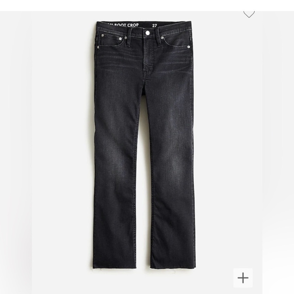J. Crew Billie Demi boot crop jean